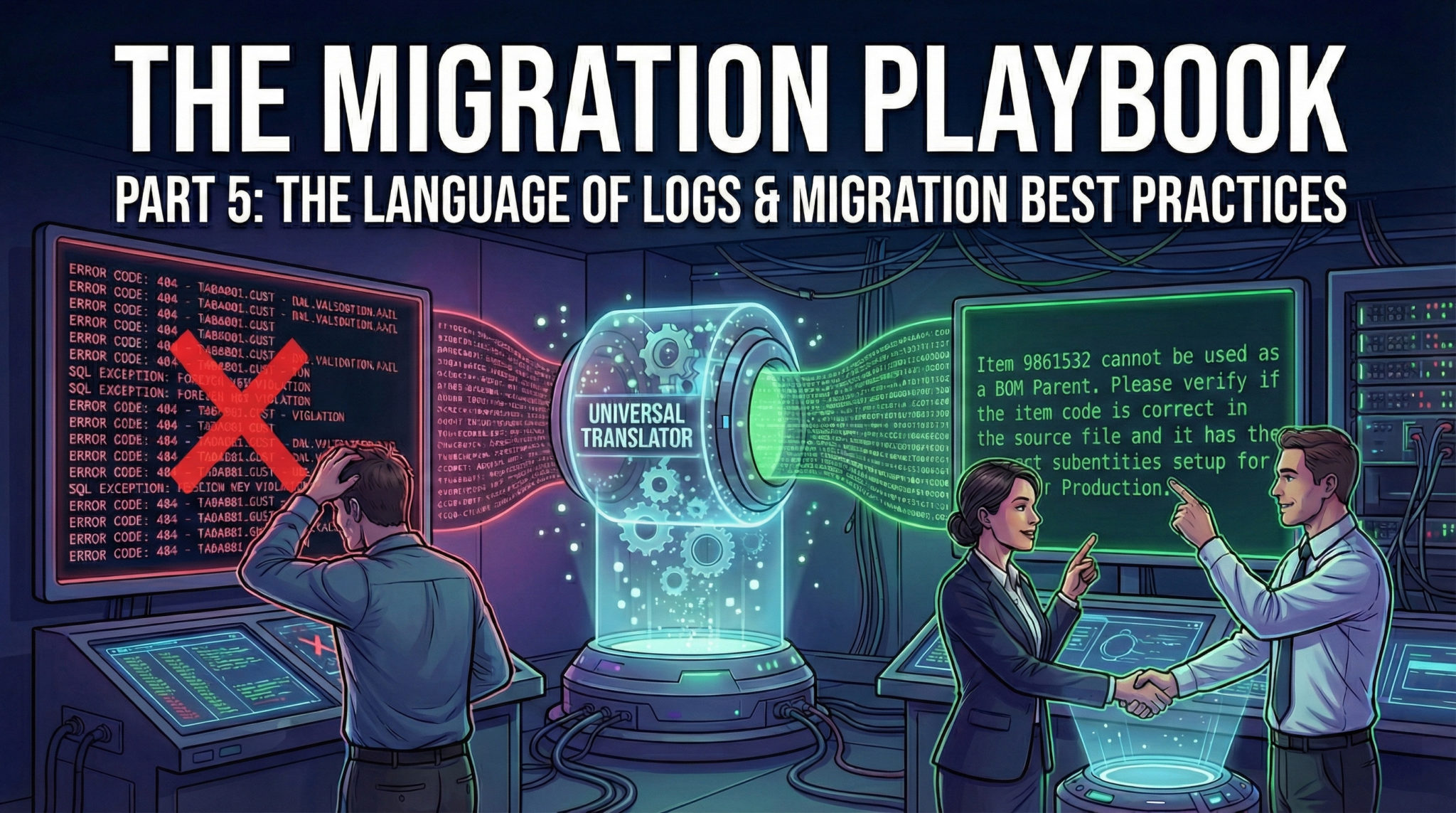 The Language of Logs & Migration Best Practices - p2-innovate
