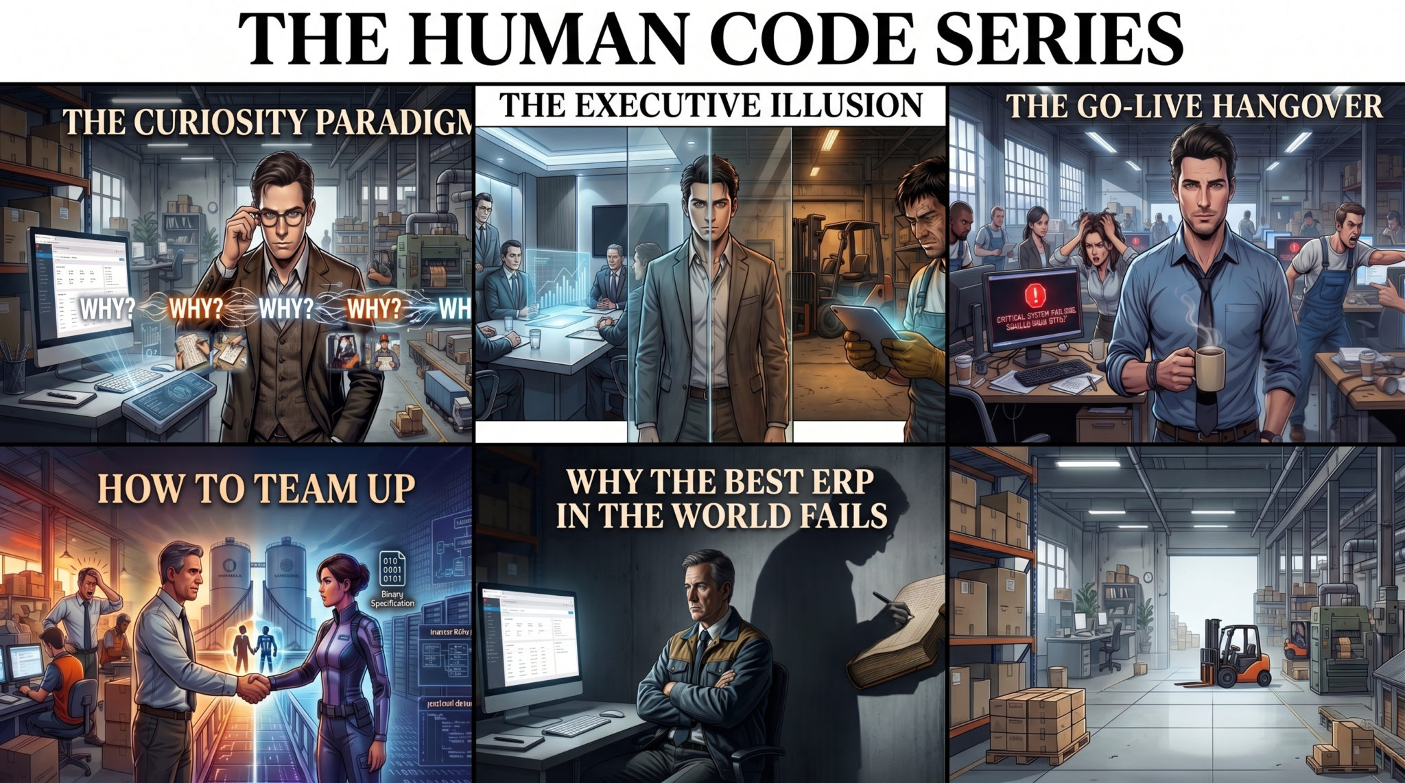 Human Code Image The Human Code of ERP: A Survival Guide for Enterprise Software - p2 ...